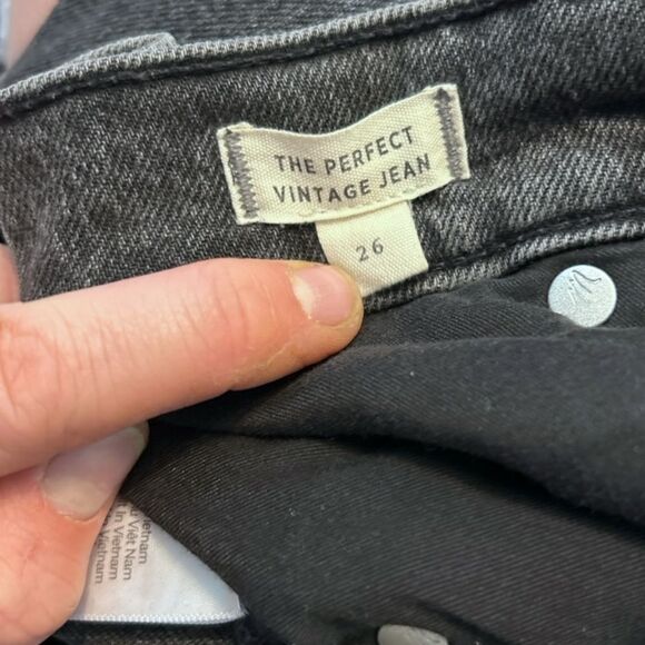 Madewell The Perfect Vintage Jean in Lunar Wash, Size 26 - Picture 10 of 13